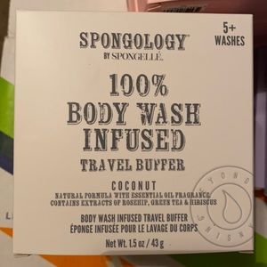 Body wash infused Buffer/sponge
